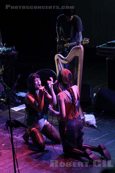 COCOROSIE - 2012-07-12 - PARIS - Le Trianon - Bianca Casady - Sierra Casady